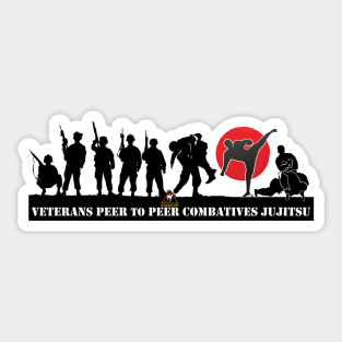 Veterans Combatives Jujitsu Sticker